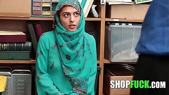 Inept Muslim Girl Was Tricked And Fucked By A Corrupt Cop - SHOPFUCK