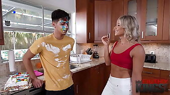 FilthyTaboo - Hot Blonde Milf Lets Will not hear of Stepson Fuck Will not hear of Good For Labor Day