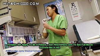 Don't Tell Doc I Cum On The Clock! Latina Nurse Jasmine Rose Sneaks Into Exam Room, Masturbates With Magic Wand At one's disposal HitachiHoes.com!