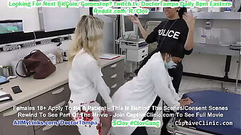 $CLOV Campus PD Episode 43: Blonde Party Girl Arrested & Strip Searched By College Campus Police Stacy Shepard, Raven Rogue, Doctor Tampa