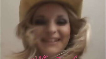 Peaches Teen Cowgirl Blessed w/most PerfectTits You will EVER see!!