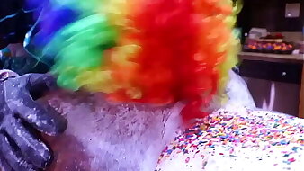 Victoria Cakes Gets Her Fat Ass Made into A Loaf By Gibby The Clown